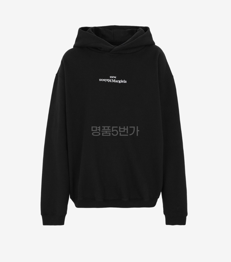 메종 마르지엘라 로고 자수 후드 스웨트셔츠 상품 이미지 1